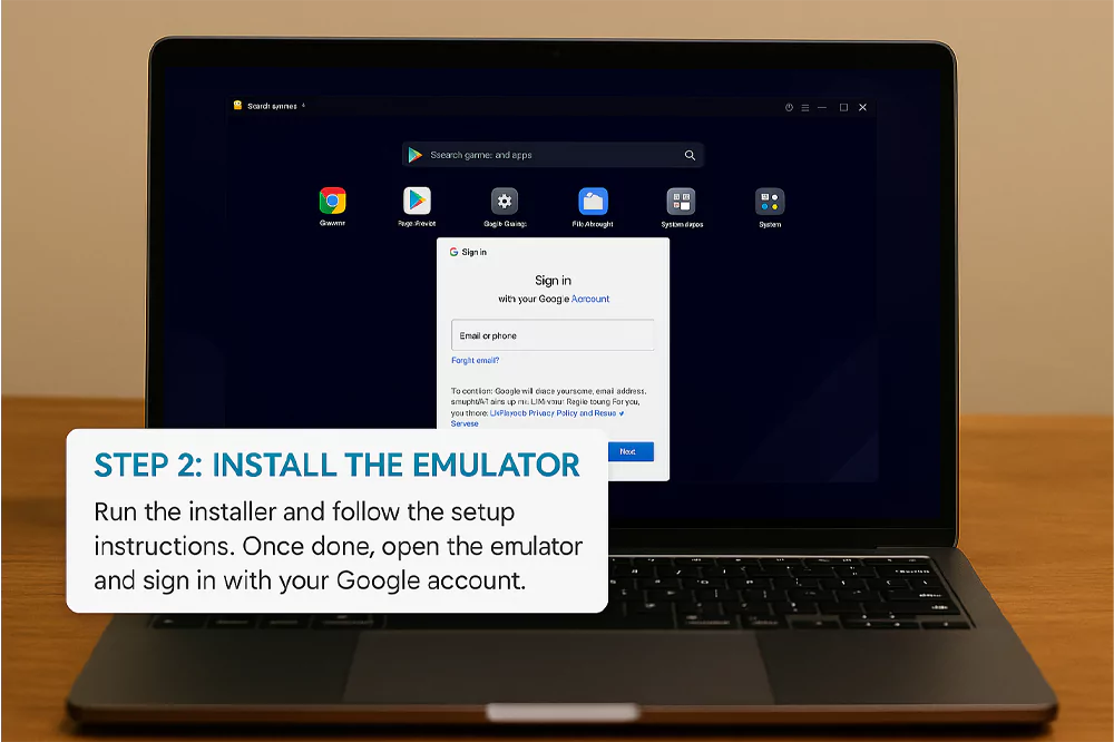 Install the Emulator