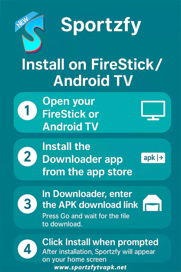 sportzfy tv FireStick